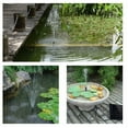 thumbnail image 4 of Fuente de Agua con Energía Solar, Bebedero para Pájaros, Bomba para Estanque con Boquillas, 1.5W, 7V para Jardín, Patio, Piscina, 4 of 9