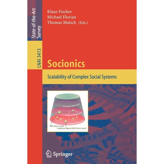 Socionics: Scalability of Complex Social Systems, (Paperback)