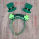 thumbnail image 3 of KAKOWELY Diadema de San Patricio con forma de reno y trébol, accesorio para el pelo para decoración navideña., 3 of 4