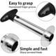 thumbnail image 2 of Cuchillo para piña MACHAO acero inoxidable negro, 2 of 5