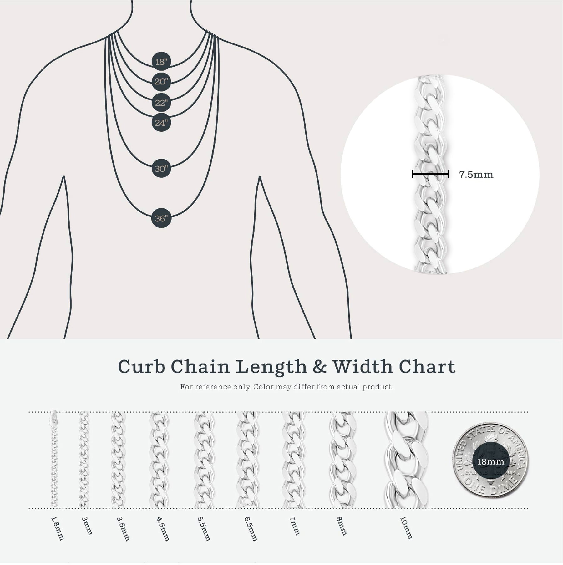 7mm 925 Sterling Silver Cuban Curb Link Chain Necklace 26 inch 7mm 925 Sterling Silver Cuban Curb Link Chain Necklace 26 inch