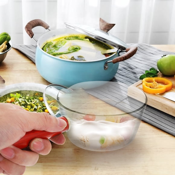 Phenofice Round Milk Cookware Nonstick Glass for Kitchenware 1Set