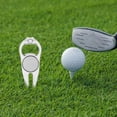 thumbnail image 4 of Nestingho Herramienta Portátil Para Reparar Césped De Golf Con Superficie Lisa Plateada, 4 of 8