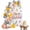 Multicolor, variant on Happy Birthday Arch Backdrop Covers 6 FT, Colorful Ribbons Stretchy Fitted Arched Stand Covers Party Arch Stand Cover Photo Booth for Wedding Birthday Decor