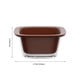 thumbnail image 3 of Juego de Colador y Tazón Apilables | Cesta para Lavar Frutas y Verduras de Doble Capa 2 En 1 | Colador de Alimentos y Ensaladera | Plástico Abs, Blanco/Rojo/Verde/Morado, 3 of 7
