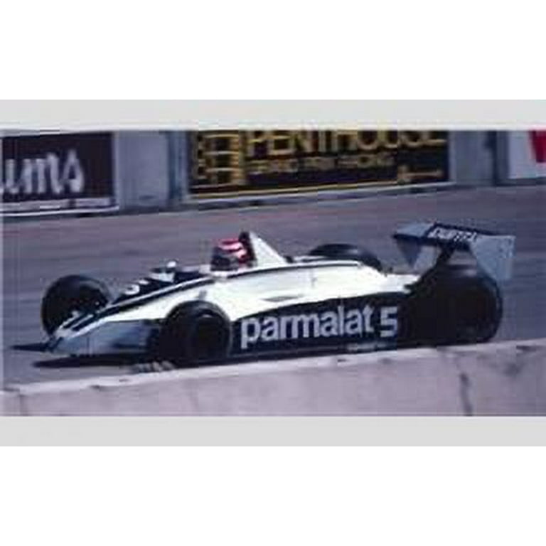 Tameo Kit CPK003 Brabham BT49 Ford 1980 U.S.A. West Grand Prix White Metal  Car Kit Scale 1:43 