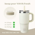 thumbnail image 3 of YAYA My First Travel Tumbler Replacement Accessories for Toddlers, White, 3 of 5