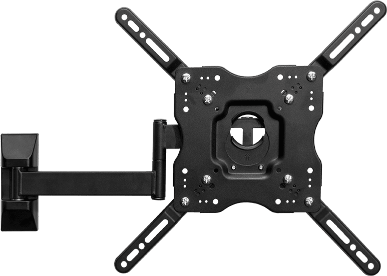 Philips Full Motion TV Wall Mount, up to 80" and 55lbs, Tilt 5 Degrees