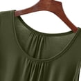 thumbnail image 6 of Bovxnpu Women's Pajamas Set 2 Piece Loungewear Set Ruffled Tank Pajama Elastic Waist Capris Loungewear Sleepwear Set Sleepwear, 6 of 8