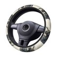 thumbnail image 2 of Vsdgher Mystical Bull in Fog Pattern Elastic Car Steering Wheel Cover,Car Wheel Cover Protector Car Accessory for Steering Wheel with a Diameter of 14.5"-15", 2 of 6