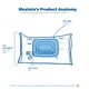 thumbnail image 5 of Toallitas limpiadoras Mustela Baby Home, compostables, 60 unidades, 5 of 9