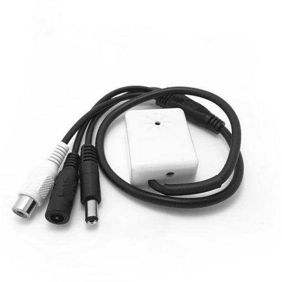 Yammee Advanced Sound Recording Microphones for Security Systems, High Sensitivity Sound Capture, Wide Area Monitoring