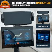 4D Massage Chair, Full Body Zero Gravity Recliner with AI Voice, LED Backlight, Remote, Waist & Calf Heating