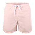 thumbnail image 6 of KPOPLK Mens Swim Trunks Quick Dry Board Shorts Breathable Hawaii Beach Shorts Swimwear Bathing Suits with Pockets(Pink,S), 6 of 9