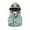 Green, variant on Toddler Boys Girls Hooded Fleec𝖾 Lined Puffer Vest Gilet Sleeveless Windproof Warm Jacket Coat Spring Fall Zip Up Pocket Outerwear Baby Toddler Windbreaker Parka