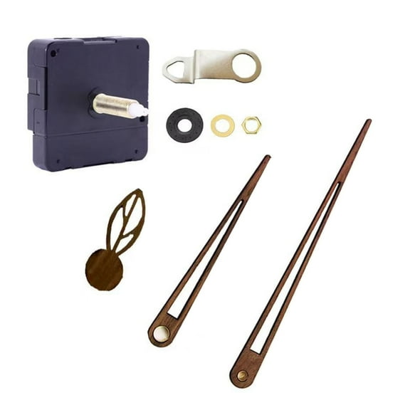 SDFGTstore High Torque Clock Mechanism With 31mm/28mm Long Shaft For Thick Wall Clocks DIY Replacement Quiet Movement