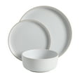 thumbnail image 2 of Gibson Home Zuma 18 Piece Dinnerware Set - White, 2 of 11