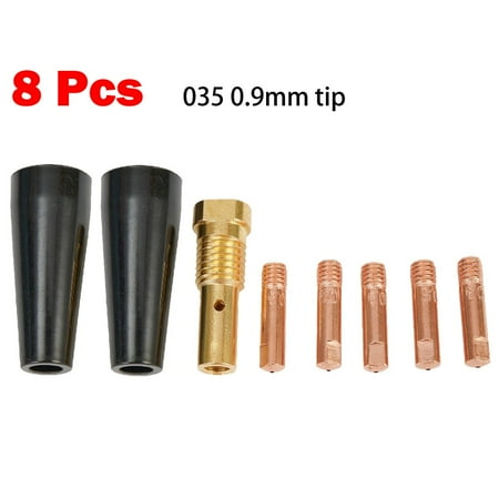 

8Pcs Gasless Nozzle Tips Fit Century Fc90 Flux-Cored Wire Feed Welder K3493-1