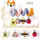 thumbnail image 2 of Juguete en espiral JINMJMXG para asiento de bebé naranja Little Fox juguete colgante cochecito cuna, 2 of 4