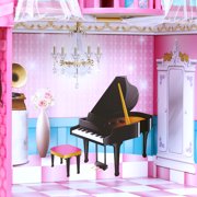 Olivia's Little World Princess Castle Wooden Dollhouse