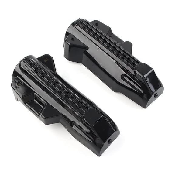 YUASDGCK Chrome Motorcycle Lower Fork Covers for Harley Electra Street Road Glide King 2014-2022