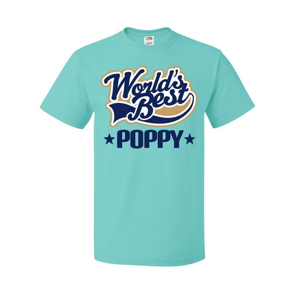 Inktastic Worlds Best Poppy Grandpa T-Shirt