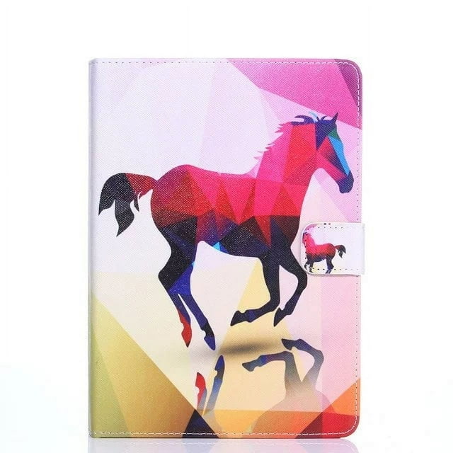 Couverture Magnétique Imprimée Colorée pour e-Books Remarquables de 10,3 Pouces Support Universel pour Tablette de 10,1 Pouces Stylo case+ Vert
