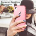 thumbnail image 4 of JETech Glitter Case for iPhone XR, 6.1-Inch, Bling Sparkle Shockproof Phone Bumper Cover, Cute Sparkly for Women and Girls (Red), 4 of 7