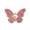 Light Purple, variant on 3-Pack Faux Pearl Butterfly Pants Waist Tightener – Detachable Jean Waist Buckle for Loose Pants – Reusable No-Sew Clothing Adjuster(Orange)