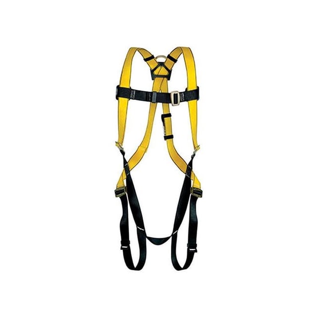 Safety Works 2826725 Workman Qwik-Fit Unisex Polyester Safety Harness, Yellow