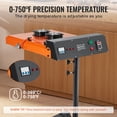 thumbnail image 5 of KFFKFF Pro Flash Dryer, 19 x 21 inches, Enhanced 6000W Auto Infrared IR Flash Dryer with Dual Fan, Suitable for Screen Printing Machine, Silk Screen Dryer with Sensor, Adjustable Height, 5 of 9