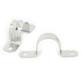 thumbnail image 2 of 5 Pcs 25mm Diameter Stainless Steel U Shaped Saddle Clamp Tube Pipe Clip, 2 of 4