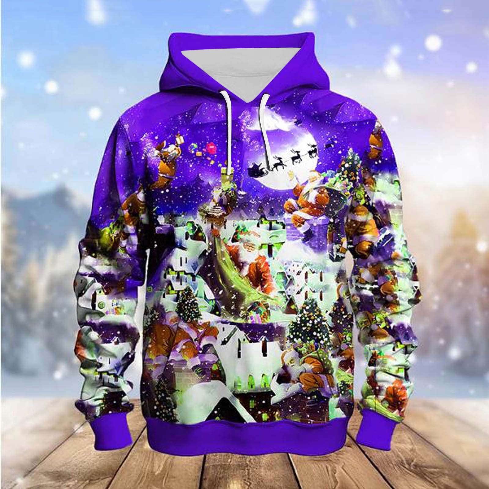 WILLBEST I Hot Moms Hoodie Mens Autumn and Winter Fashion Casual