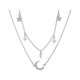 thumbnail image 2 of Collar para mujer, Joyas para mujer, Joyas para mujer, Collar multicapa con estrella y colgante para mujer, Collar de cadena para clavícula, collar para mujer, 2 of 5