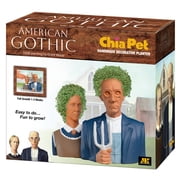 American Gothic Chia Pet Handmade Decorative Planter by JEI