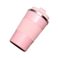 thumbnail image 4 of Lipstore Travel Coffee Mug Beverage Container Cold and Hot Simple Portable Coffee Cup Pink 380ml, 4 of 8