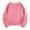 Mens Shirts Pink, variant on Crewneck Sweatshirts for Men Fleece Lined Casual Long Sleeve Pullover Shirts Basic Solid Color Loose Comfort Warm No Hood Sweatshirt Tops