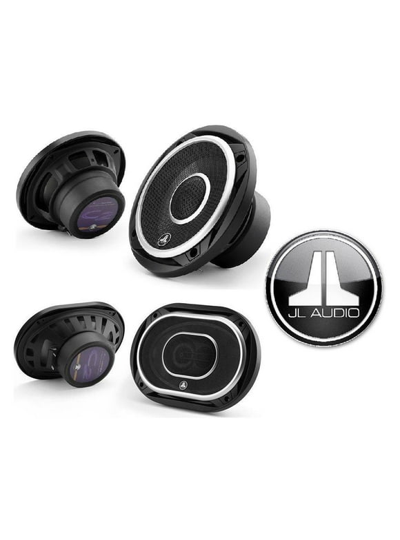 JL Audio C2-525x Evolution 5-1/4" 5.25" 200W 2-way Car Stereo Speakers C2-690tx 6x9-Inch 3 Way Speakers with Silk Dome Tweeters C2 Series