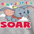 thumbnail image 3 of Disney Dumbo Animated - Don't Just Fly; Soar - Toddler & Youth Long Sleeve Graphic T-Shirt, 3 of 5