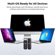 MIRO UFI 4G LTE USB WiFi Dongle Plug & Play Portable Hotspot, 150Mbps Speed, Dual SIM/SD Slots