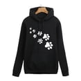 thumbnail image 1 of Sudadera Estilo Hoodie Camino Huellas De Perro Manitas Dog Moda, 1 of 5