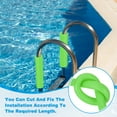 thumbnail image 4 of Uxcell Pipe Insulation Foam Tube, Pool Noodles Foam Tubing Cover for Swimming Pool Handle Heat Preservation Protective Sleeve Green 1-1/4" (32mm) ID x 3.3FT x 2-1/16" OD, 4 of 7