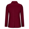 thumbnail image 4 of Munlar Shirt Jacket Women-Fashion Solid Long Sleeve Outerwear Women Winter Coat Clearance, 4 of 8