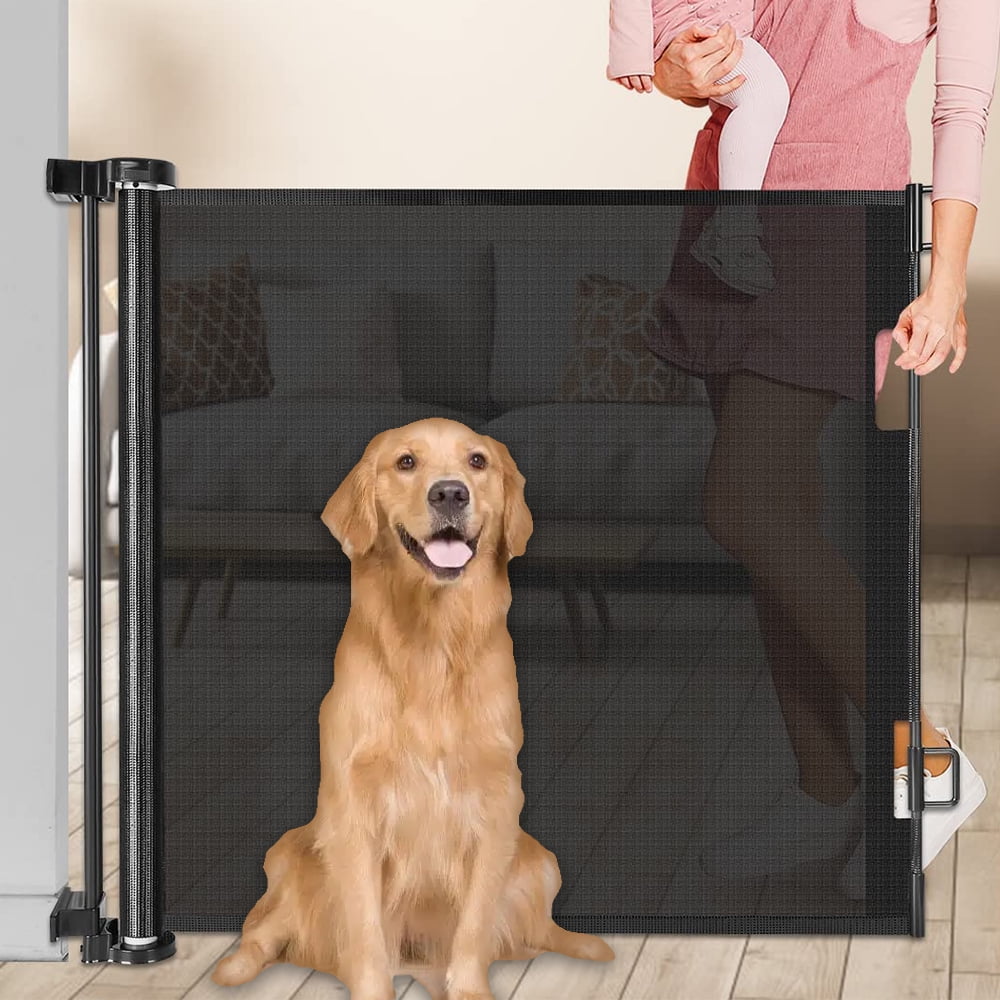 Extra wide hotsell mesh pet gate