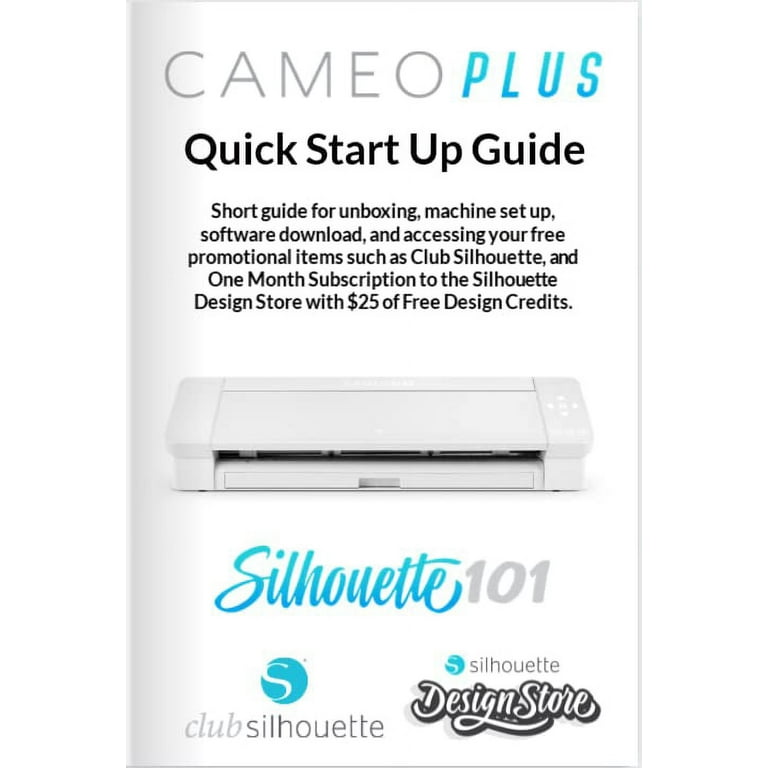 Silhouette Cameo 5 Plus Bundle With Vinyl Starter Kit, Heat Transfer S –  craftercuts