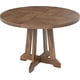 thumbnail image 1 of Yeshouse Mesa redonda para el comedor de 47" - mesa de madera robusta con Base ententada (sólo mesa), 1 of 7