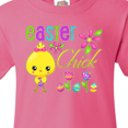 thumbnail image 4 of Inktastic Easter Chick with Eggs and Flowers Youth T-Shirt, 4 of 5