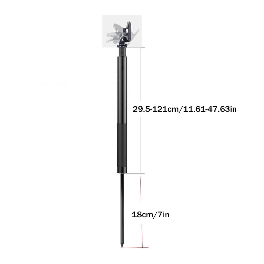 QHUDLV Ball Head Mobile Phone Magnetic Stand Outdoor Fishing Hand Stick Tools Swing R2Z1 Accessories Photography Insertion Selfie