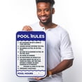 thumbnail image 2 of Pool Rules Sign,, 2 of 8