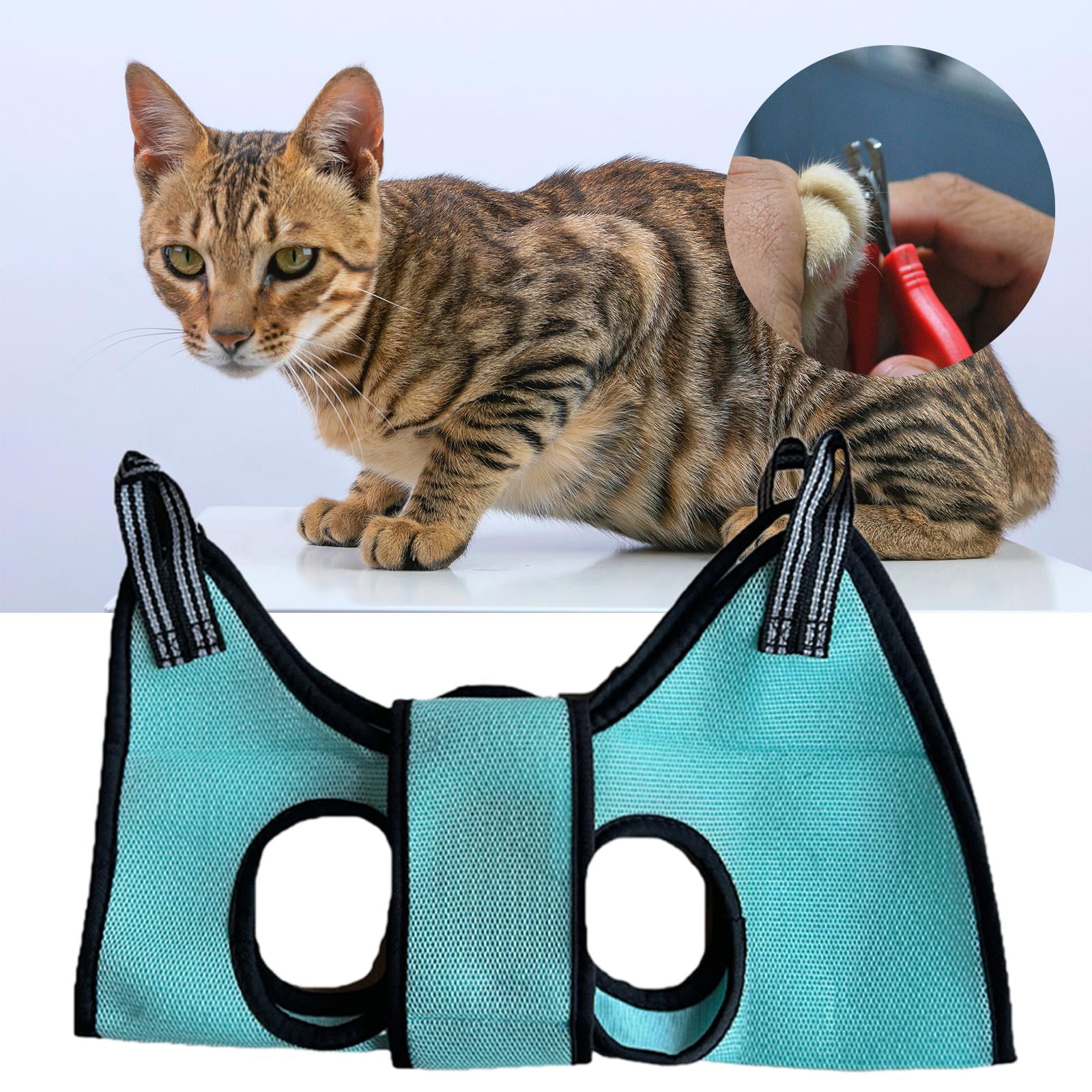 Fzaqwen Dog Grooming Multi Functional Comfortable Pet Cat Grooming Hammock Harness M